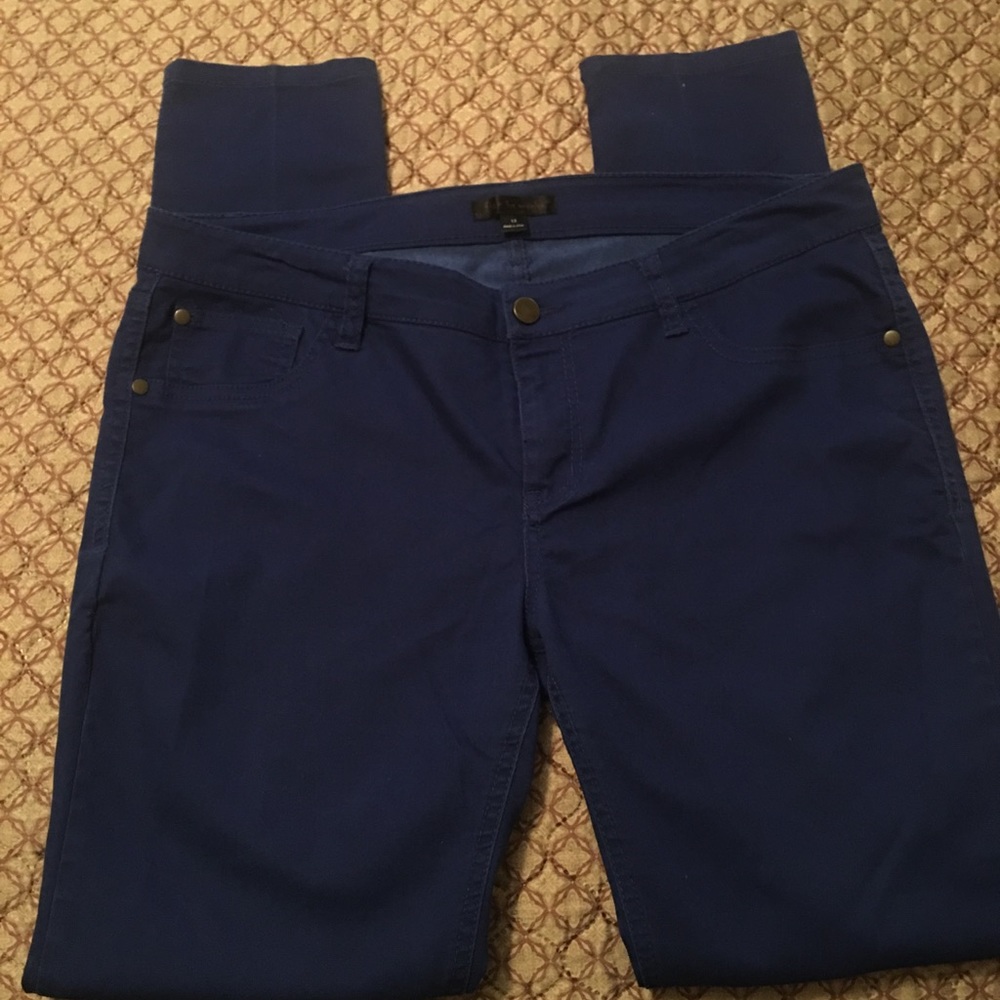 Blue pants